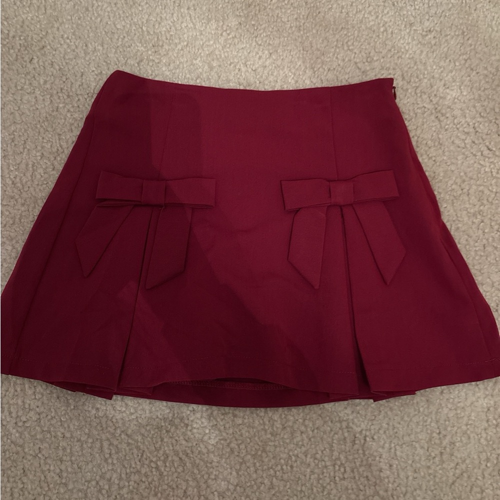 Altar'd State Deep Red Fabric